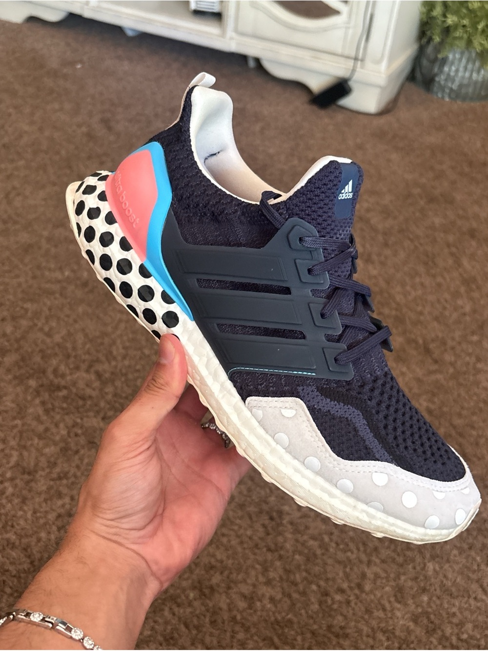 adidas Ultra Boost 5.0 DNA Legend Ink Polka Dot